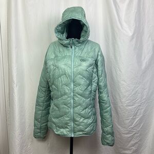 Outdoor Research Superstrand LT hoodie full zip jacket medium